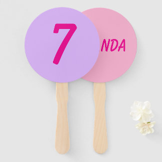 Leque Personalized stripe and spot birthday bunting 