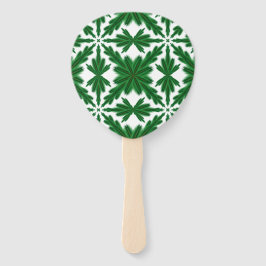 Leque Pine Mandala Hand Fan