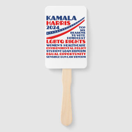 Leque Plataforma Democrata Eleitoral de Kamala Harris 20