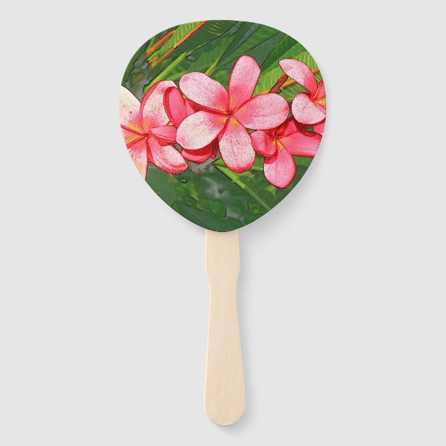 Leque Plumeria (Frente)