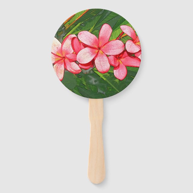 Leque Plumeria (Frente)