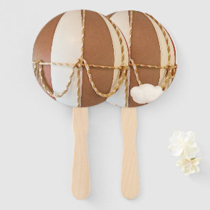 Leque Podemos Esperar! Ventilador da mão do chá de frald