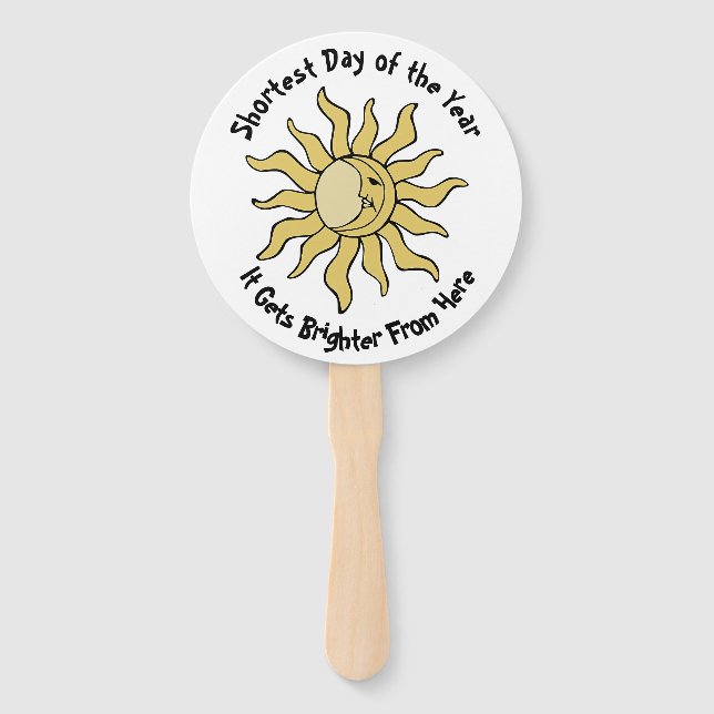 Leque Poema do Solstício de inverno (Frente)