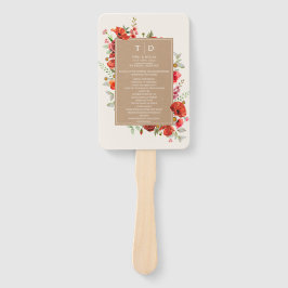 Leque Poppy Wildflower Cardstock