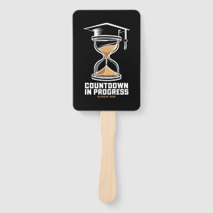 Leque Presente de Contagem Regressiva para a Formatura d