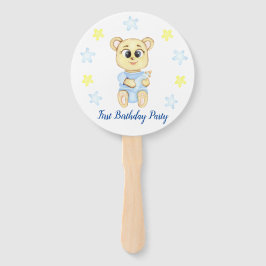 Leque Primeira Festa de Menino de Aniversário