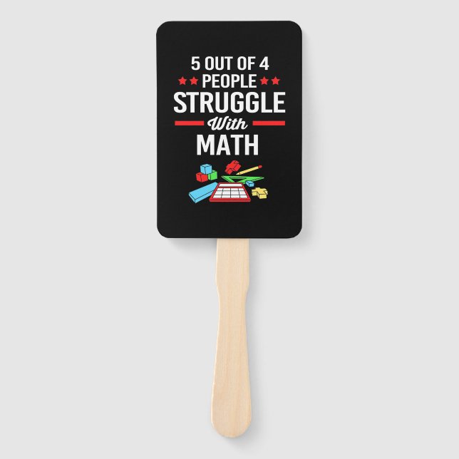Leque Professor De Matemática 5 Em 4 Pessoas (Frente)