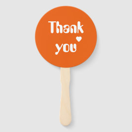 Leque Professor Personalizado, Obrigado Fan