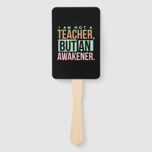 Leque Professora De Arte E Awakener