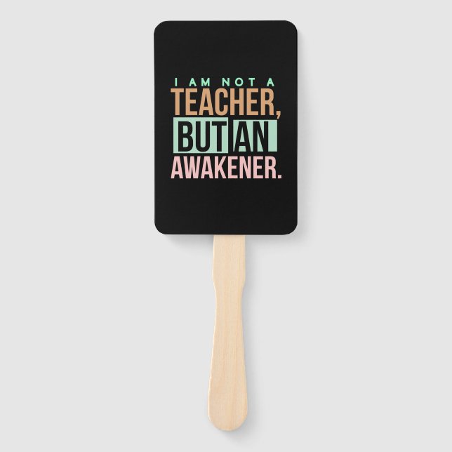 Leque Professora De Arte E Awakener (Frente)