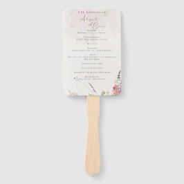 Leque Programa Amarelo Violeta Rosa-Rosa-Vibrado