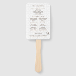 Leque Programa Boho Cruise Destination Wedding