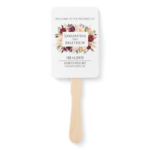 Programa Casamento Bordado de Marsala