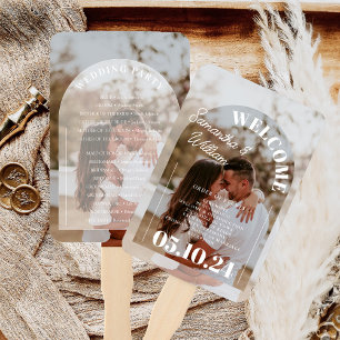 Leque Programa Clássico de Casamento de Fotos em Arch El