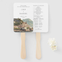 Programa de Casamento Aquarela Italiana de Amalfi