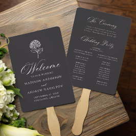 Leque Programa de Casamento Clássico com Hortênsia Carvã