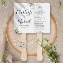 Programa de Casamento com Letra de Assinatura Folh