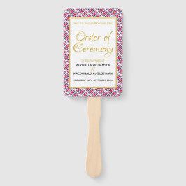 Leque Programa de Casamento Cristão da GRÃ-BRETANHA EXCE