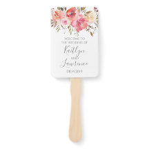 Programa de Casamento de Flores Florais Românticas