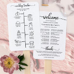 Leque Programa de Casamento de Script de Ícone Itinerári<br><div class="desc">Um simples itinerário de casamento de caligrafia, fácil de personalizar com seus detalhes. Verifique se há itens correspondentes na coleção. PERSONALIZAÇÃO: se você precisar de personalização de design, entre em contato comigo através do bate-papo; se precisar de informações sobre seu pedido, opções de envio etc., entre em contato diretamente com...</div>