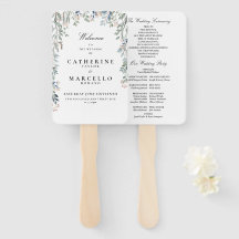 Programa de Casamento Floral Elegante