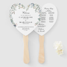 Programa de Casamento Floral Elegante