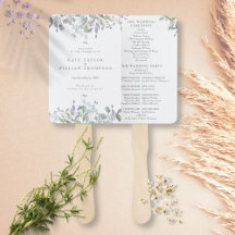 Programa de Casamento Floral Verde-Agua