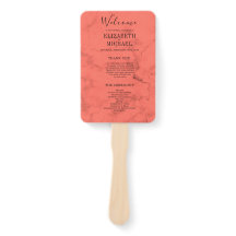 Programa de Casamento Moderno Elegante Azul-Marinh