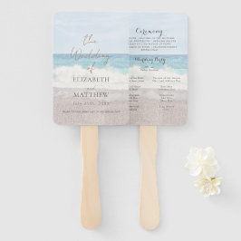 Leque Programa de Casamento na Praia/Casamento à Beira-M