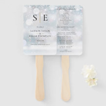 Programa de Casamento no inverno do Monograma Eleg