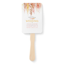 Programa de casamento outono de outono de cor lara