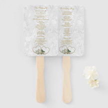 Programa de Casamento Pearl Hearts & Flowers Damas