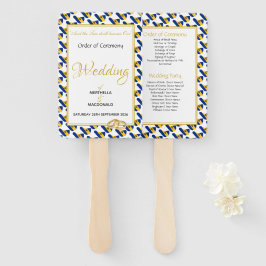 Leque Programa de Casamento Personalizado Cristão BARBAD