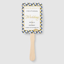 Leque Programa de Casamento Personalizado Cristão BARBAD