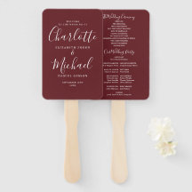 Programa de Casamento Rosewood Pink Signature Scri