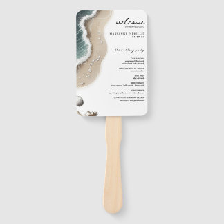 Leque Programa de Cerimônia de Praia Vibe