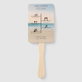 Leque Programa de Fotografia da Linha do Tempo de Casame