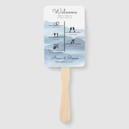 Leque Programa de Fotografia da Linha do Tempo do Casame