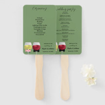 Programa Elegante de Casamento de Vinhos Casais