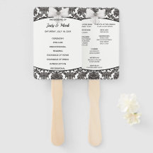 Programa Elegante de Casamentos tema damasco Preto