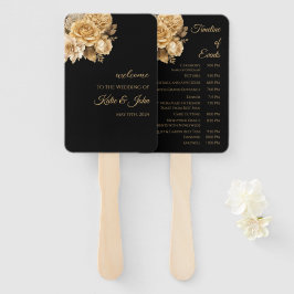 Leque Programa Neutral de Casamento de Buquês da Flor-