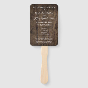 Leque Programa Rustic Wood Country Barn Wedment
