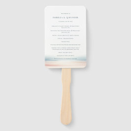 Leque Programa Wailea Wedding