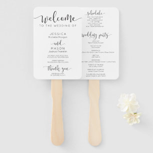 Leque Programação do Ventilador do Programa de Casamento