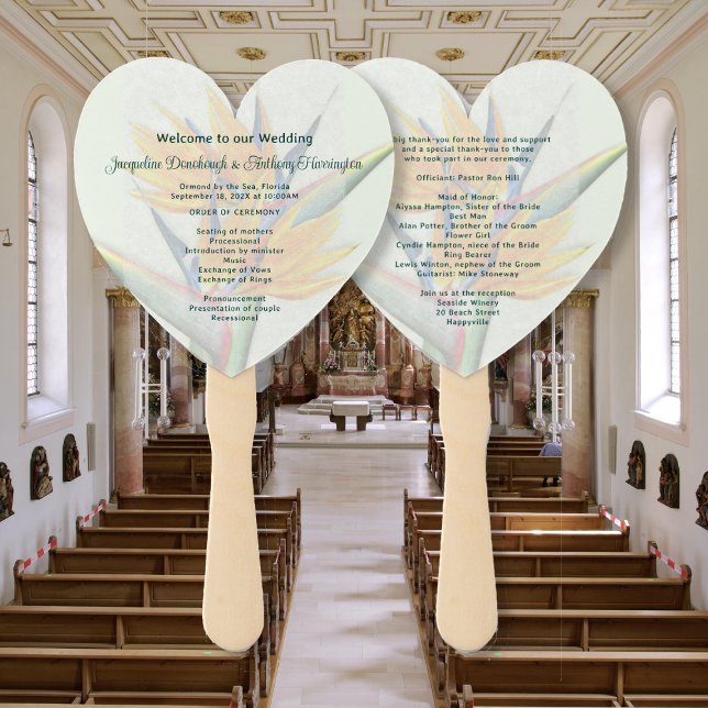 Leque Programas de Ventiladores de Casamento de Aves do  (Criador carregado)