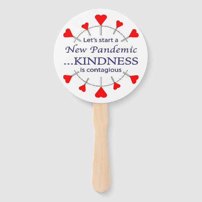 Leque Promover gentileza (Frente)