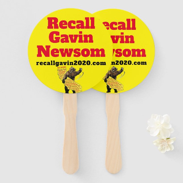 Leque Recall Gavin Newsm (Frente e Verso)