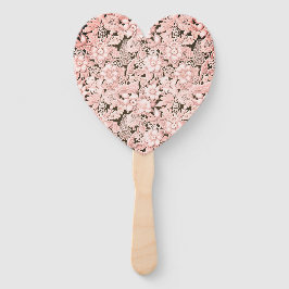 Leque Renda Rosa Vintage Casamento