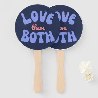 Leque Retro Ama Ambos Pro Life Mãe Bebê Não Nascido