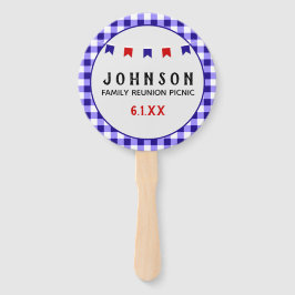 Leque Reunião de Piquenique de Verão com Tablecloth Veri